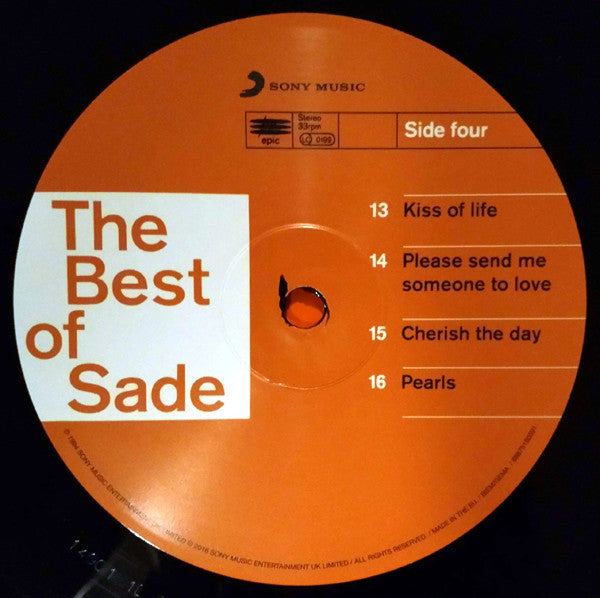 SADE - THE BEST OF SADE 2LPs VINILO