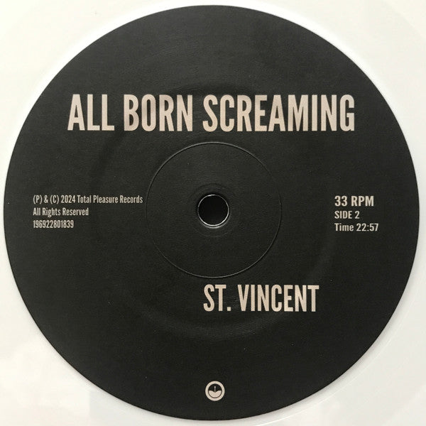 ST VINCENT - ALL BORN SCREAMING LP LIMITED EDITION