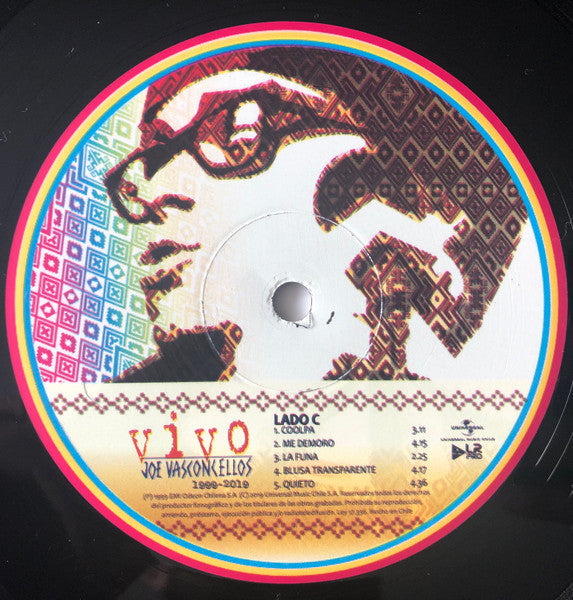 JOE VASCONCELLOS - VIVO 1999-2019 2LPs