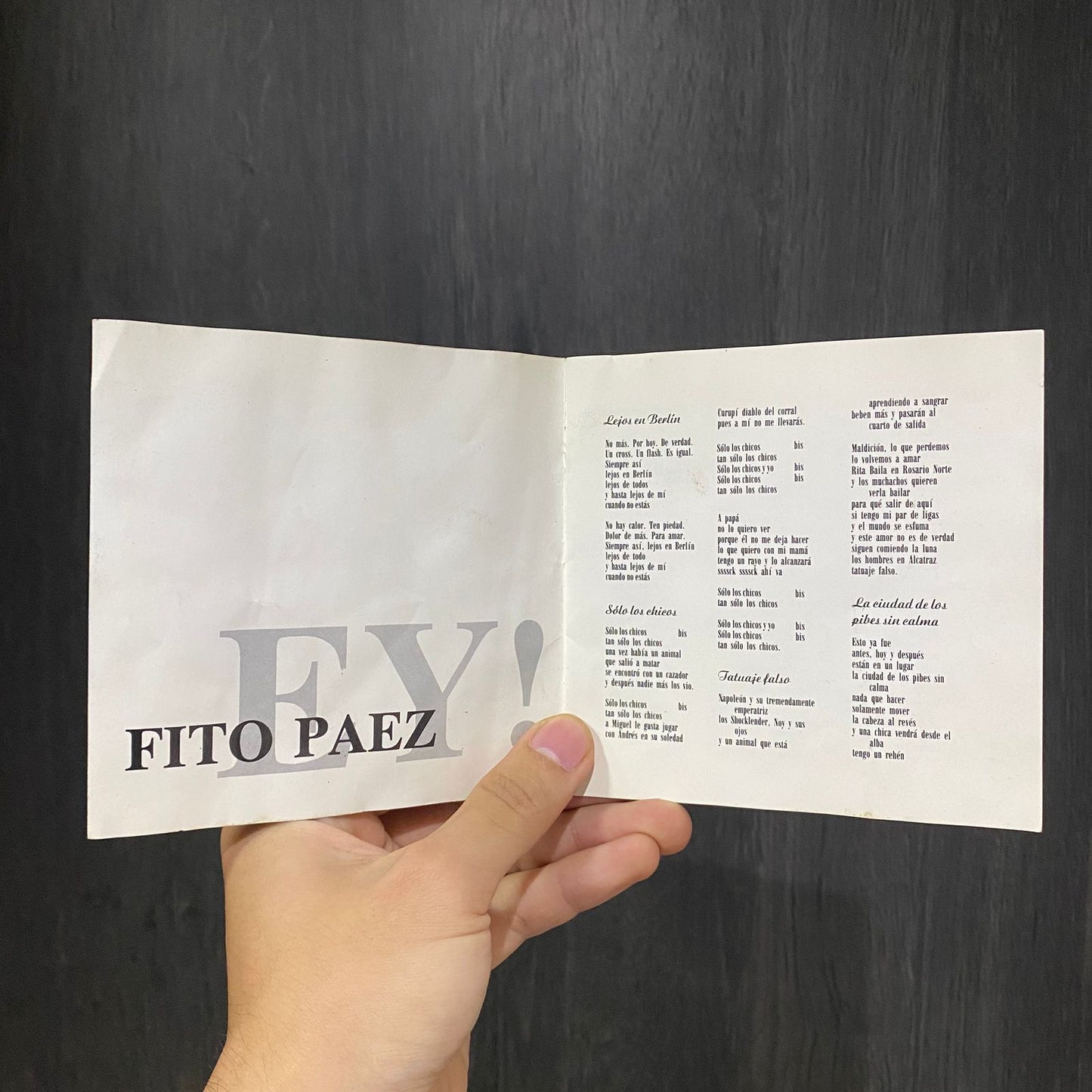 Ey! - Fito Paez CD.