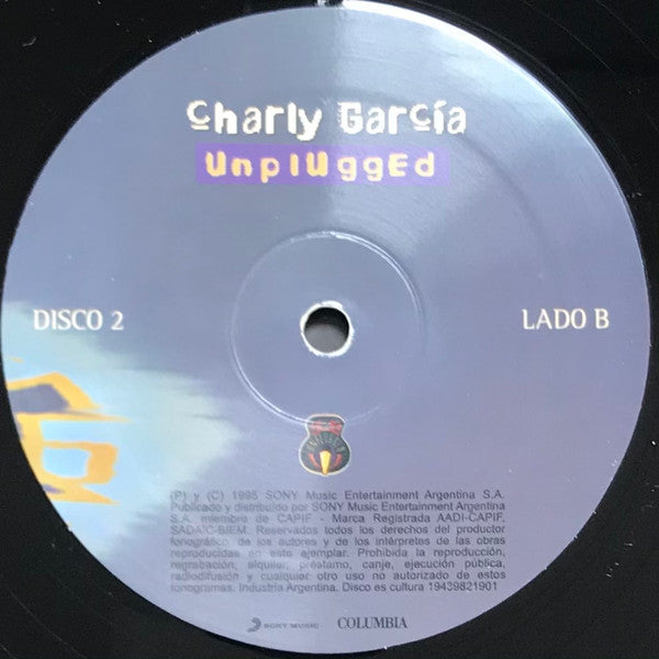 CHARLY GARCIA - HELLO! MTV UNPLUGGED 2LPs.