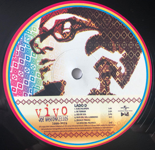 JOE VASCONCELLOS - VIVO 1999-2019 2LPs