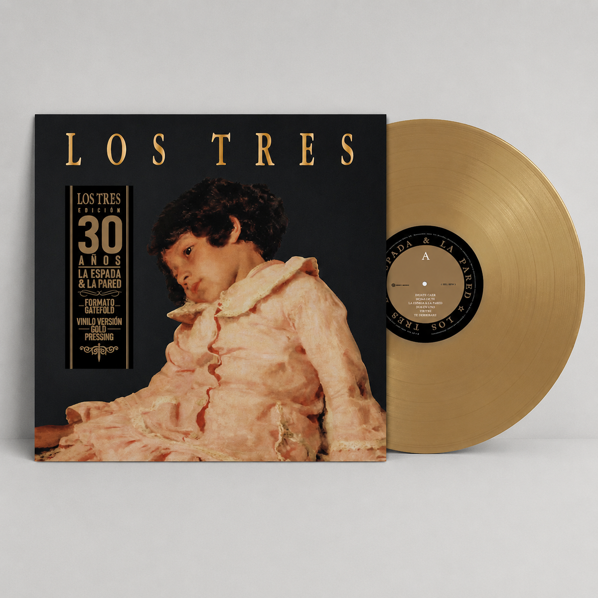 LOS TRES - LA ESPADA Y LA PARED EDICION LIMITADA 30 AÑOS LP VINILO