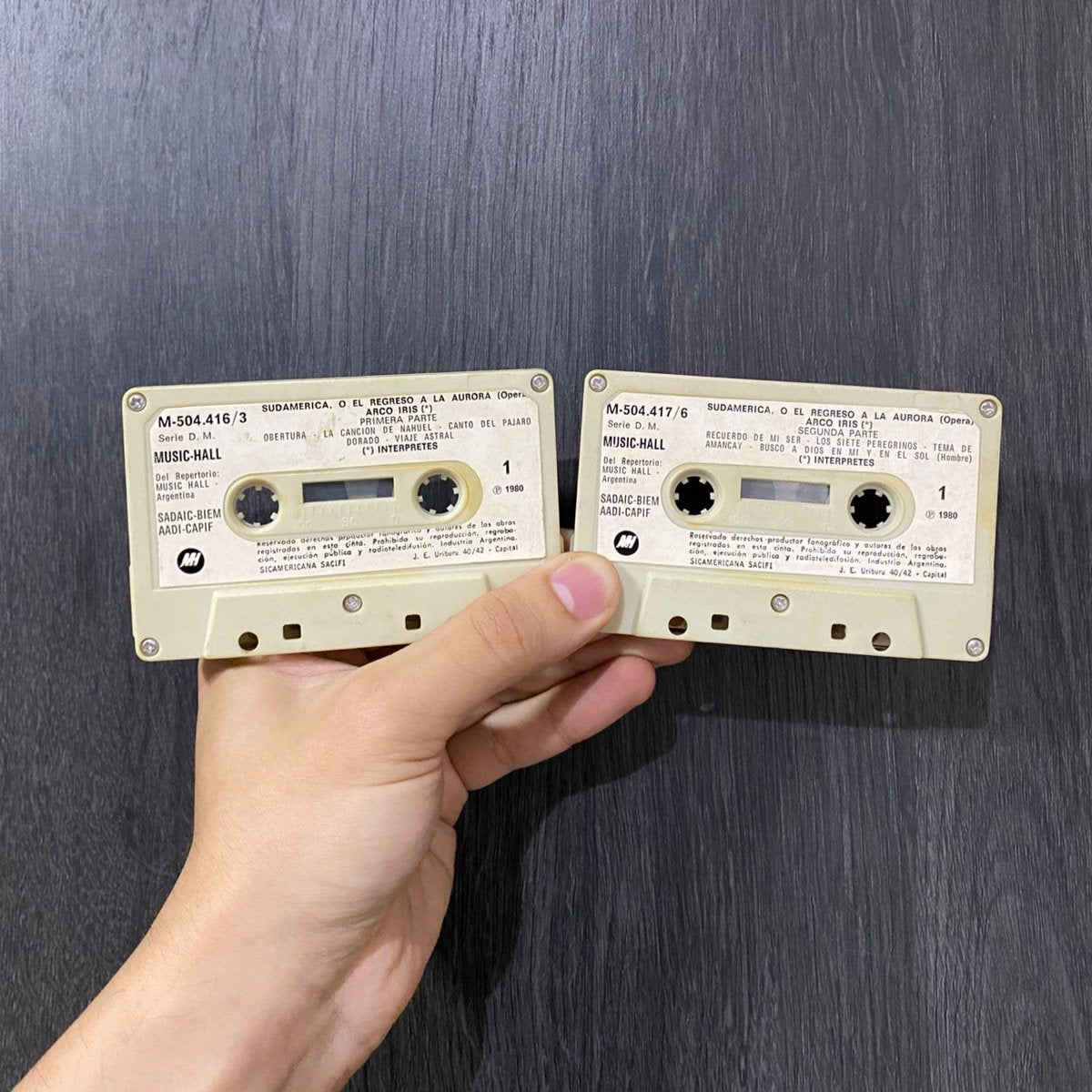 Sudamérica o el regreso a la aurora - Arco iris Cassette doble.