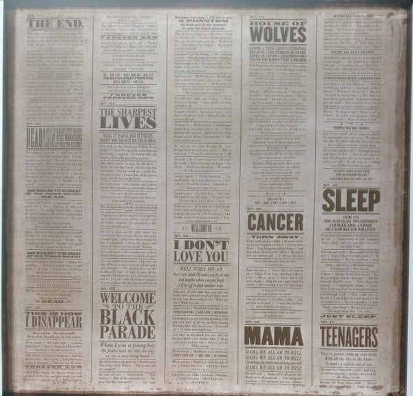MY CHEMICAL ROMANCE - THE BLACK PARADE 2LPs VINILO