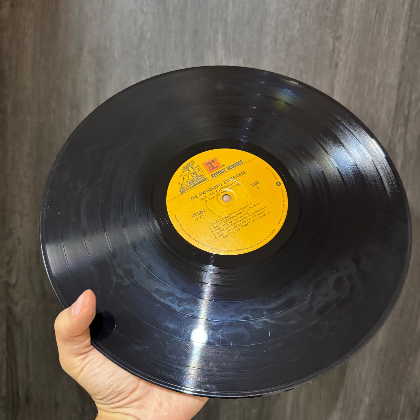 JIMI HENDRIX - ARE YOU EXPERIENCED LP VINILO DE EPOCA
