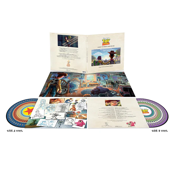 TOY STORY - SONGS TO INFINITY AND BEYOND EDICION LIMITADA ZOETROPE VINILO LP
