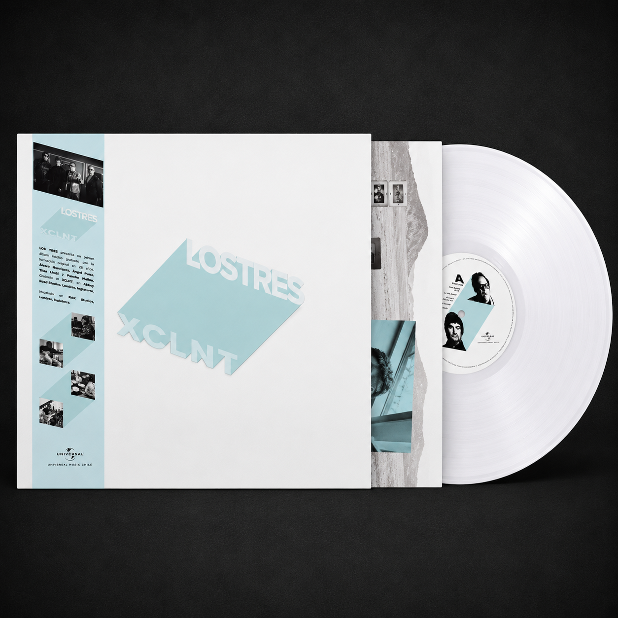 LOS TRES - XCLNT LANZAMIENTO EDICION LIMITADA LP VINILO