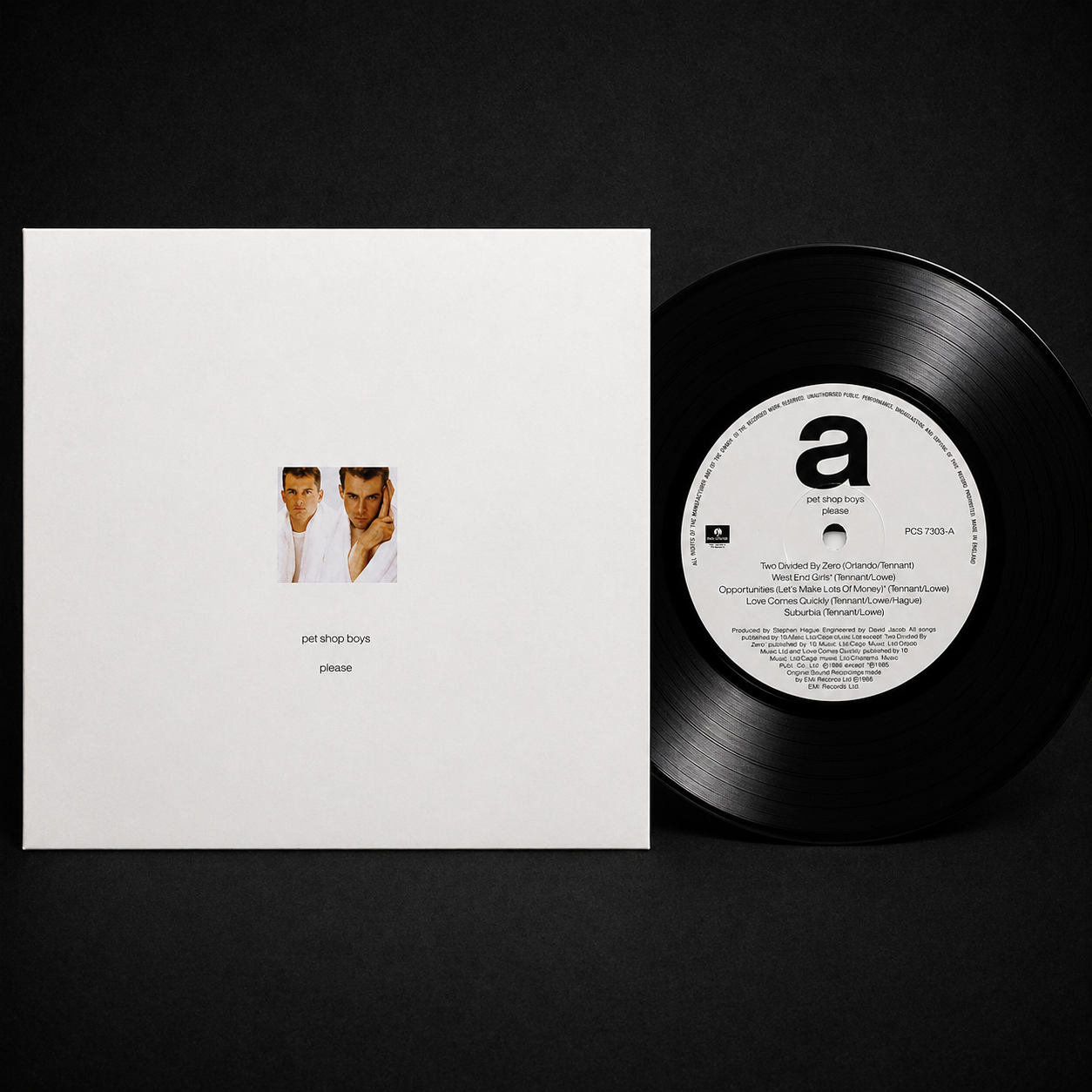 PET SHOP BOYS - PLEASE LP VINILO