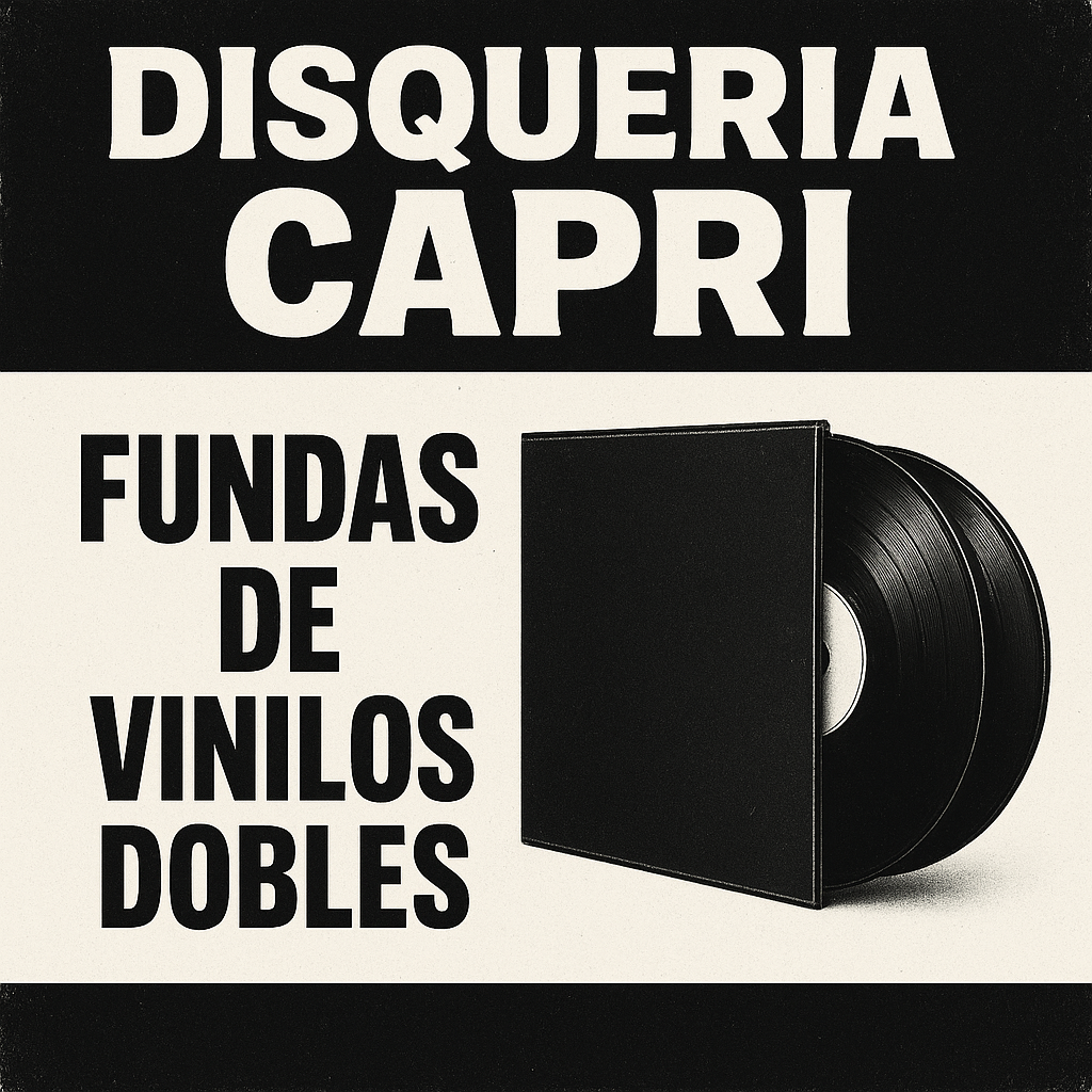 PACK 50 FUNDAS PARA VINILOS DOBLES/GATEFOLD (25 INTERNAS + 25 EXTERNAS)