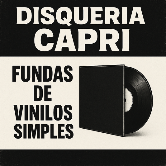 PACK 50 FUNDAS PARA VINILOS SIMPLES (25 INTERNAS + 25 EXTERNAS)