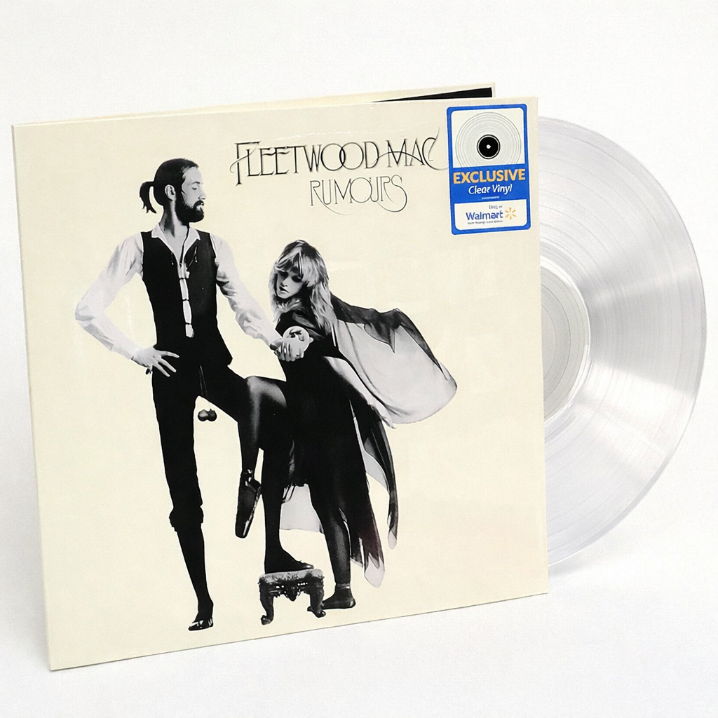 FLEETWOOD MAC - RUMOURS LP LIMITED EDITION CLEAR VINYL