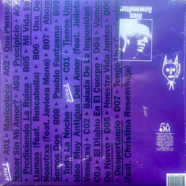 ALEX ANWANDTER - EL DIABLO EN EL CUERPO 2LPs.