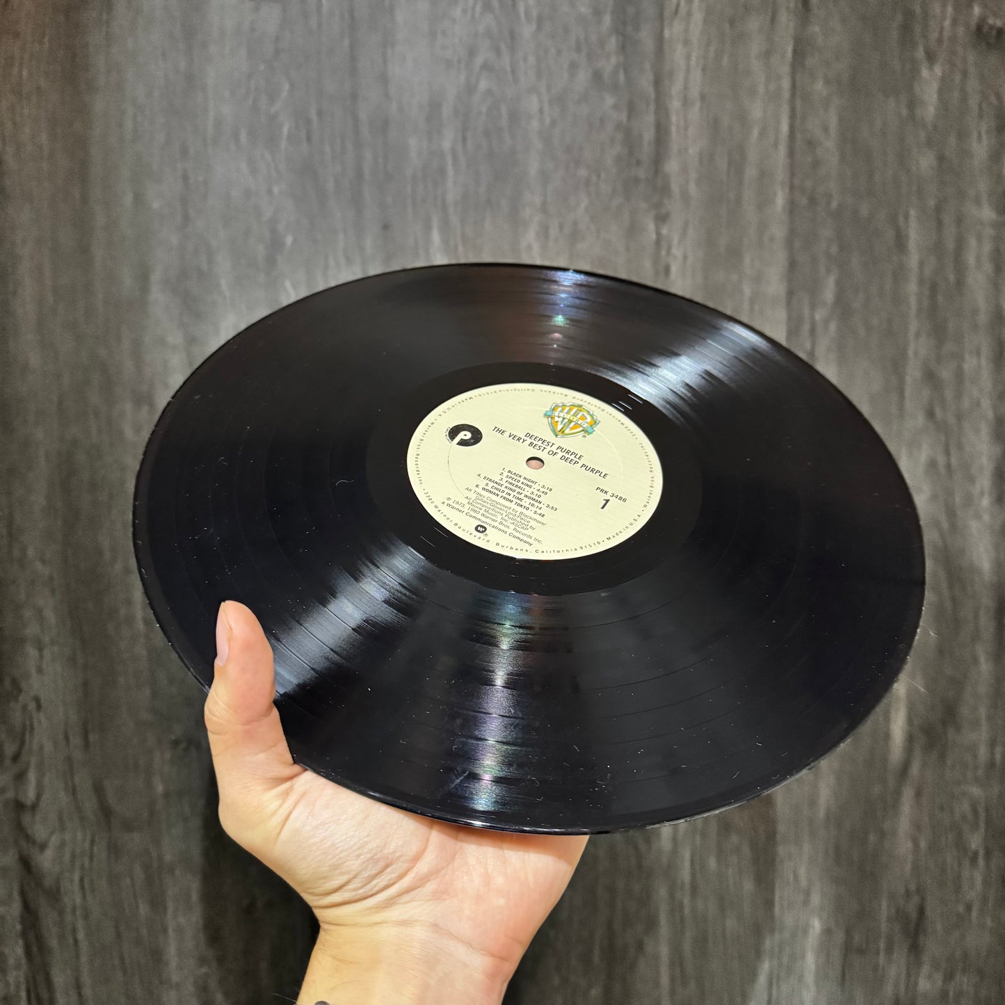 DEEP PURPLE - DEEPEST PURPLE (GRANDES EXITOS) LP VINILO DE EPOCA