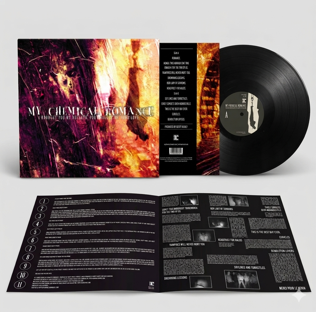 MY CHEMICAL ROMANCE - I BROUGHT YOU MY BULLETS, YOU BRING ME YOUR LOVE LP VINILO