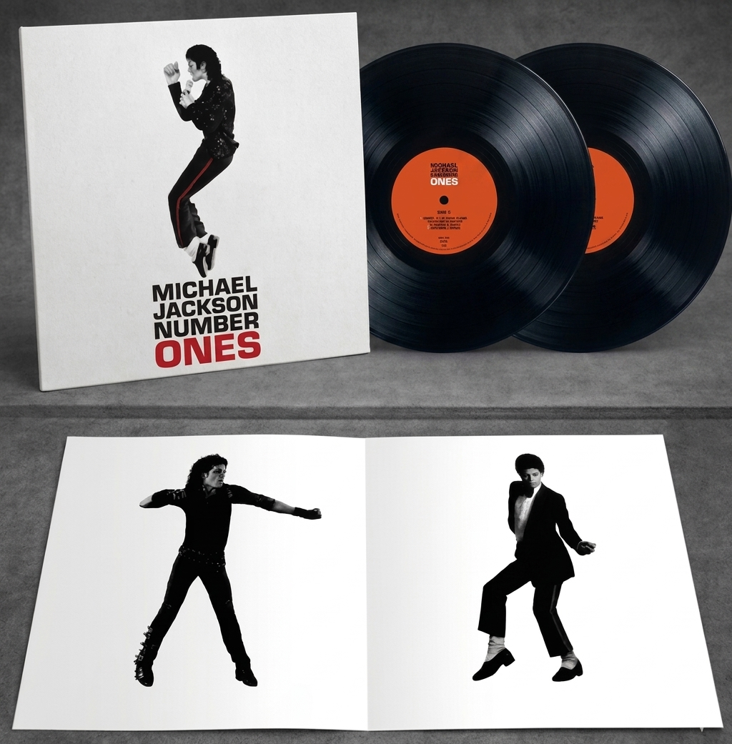 MICHAEL JACKSON - NUMBER ONES (GRANDES EXITOS) 2LPs VINILO