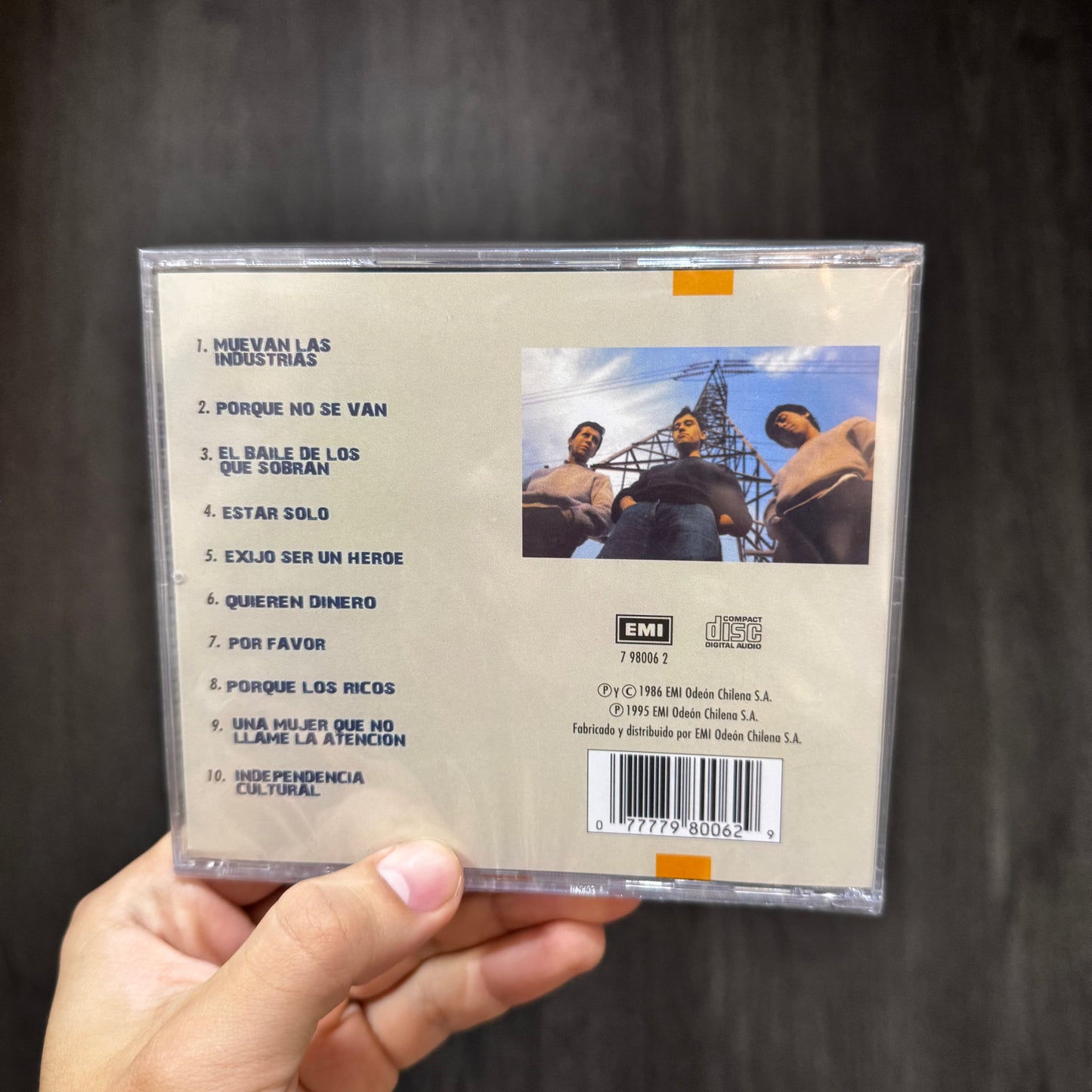LOS PRISIONEROS - PATEANDO PIEDRAS CD NUEVO