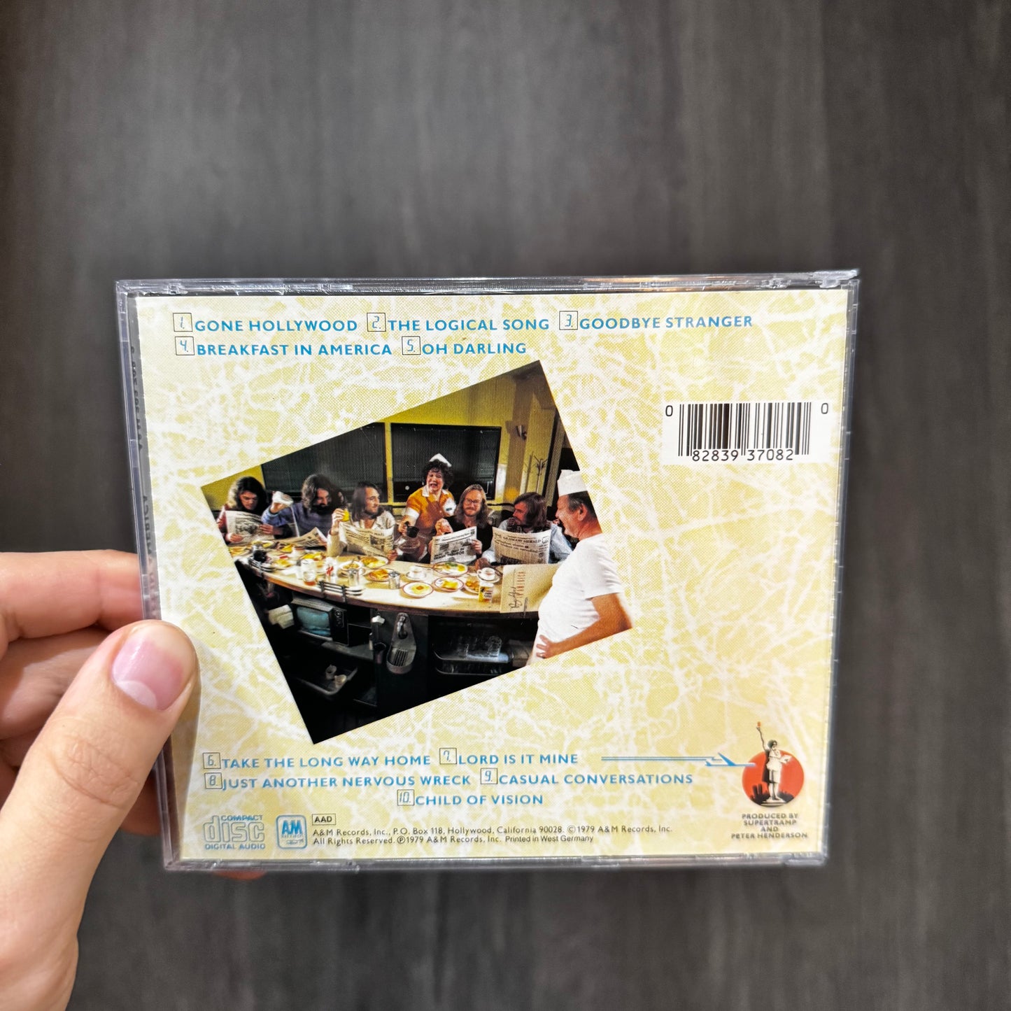 SUPERTRAMP - BREAKFAST IN AMERICA CD USADO