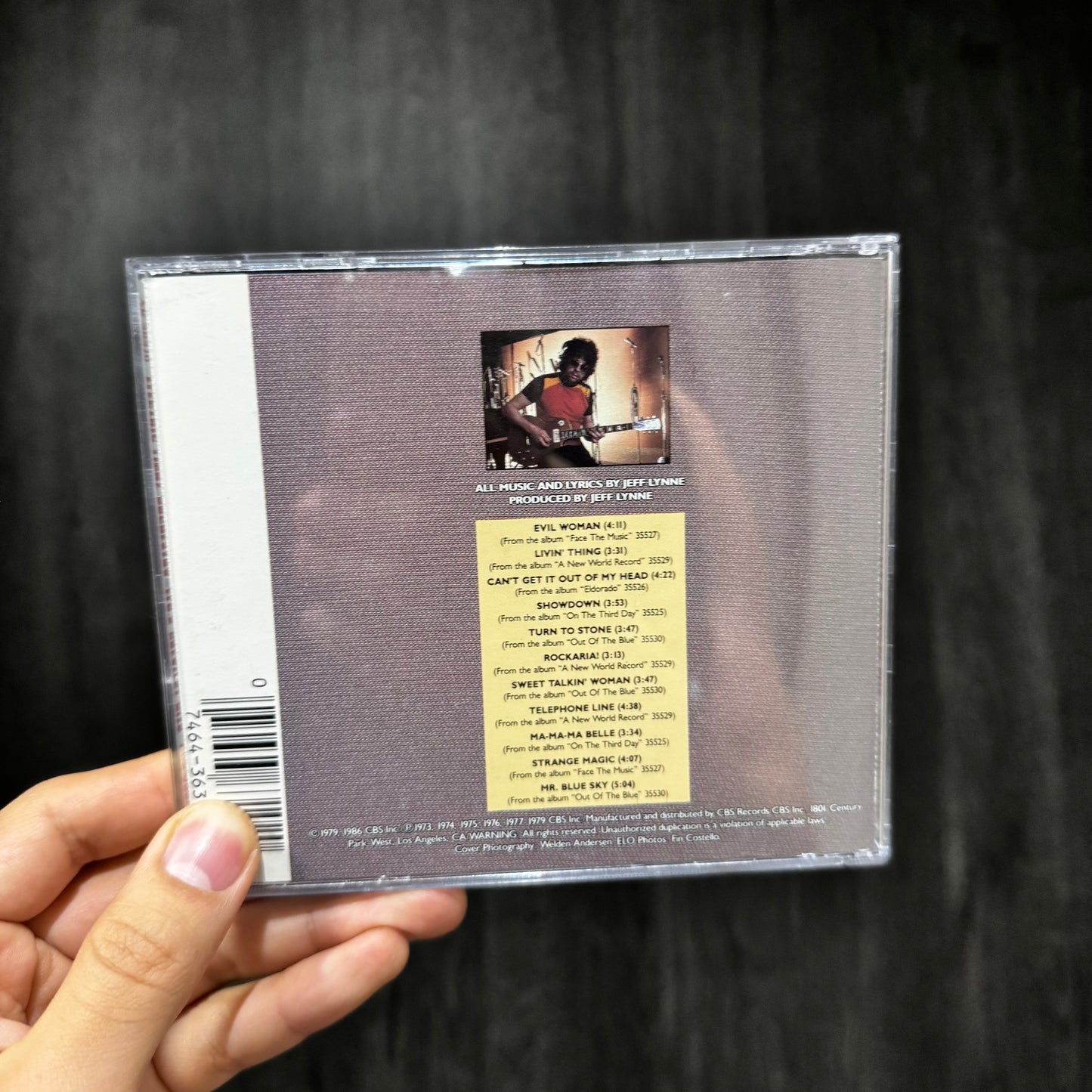 ELECTRIC LIGHT ORCHESTRA - ELO's Greatest Hits CD USADO