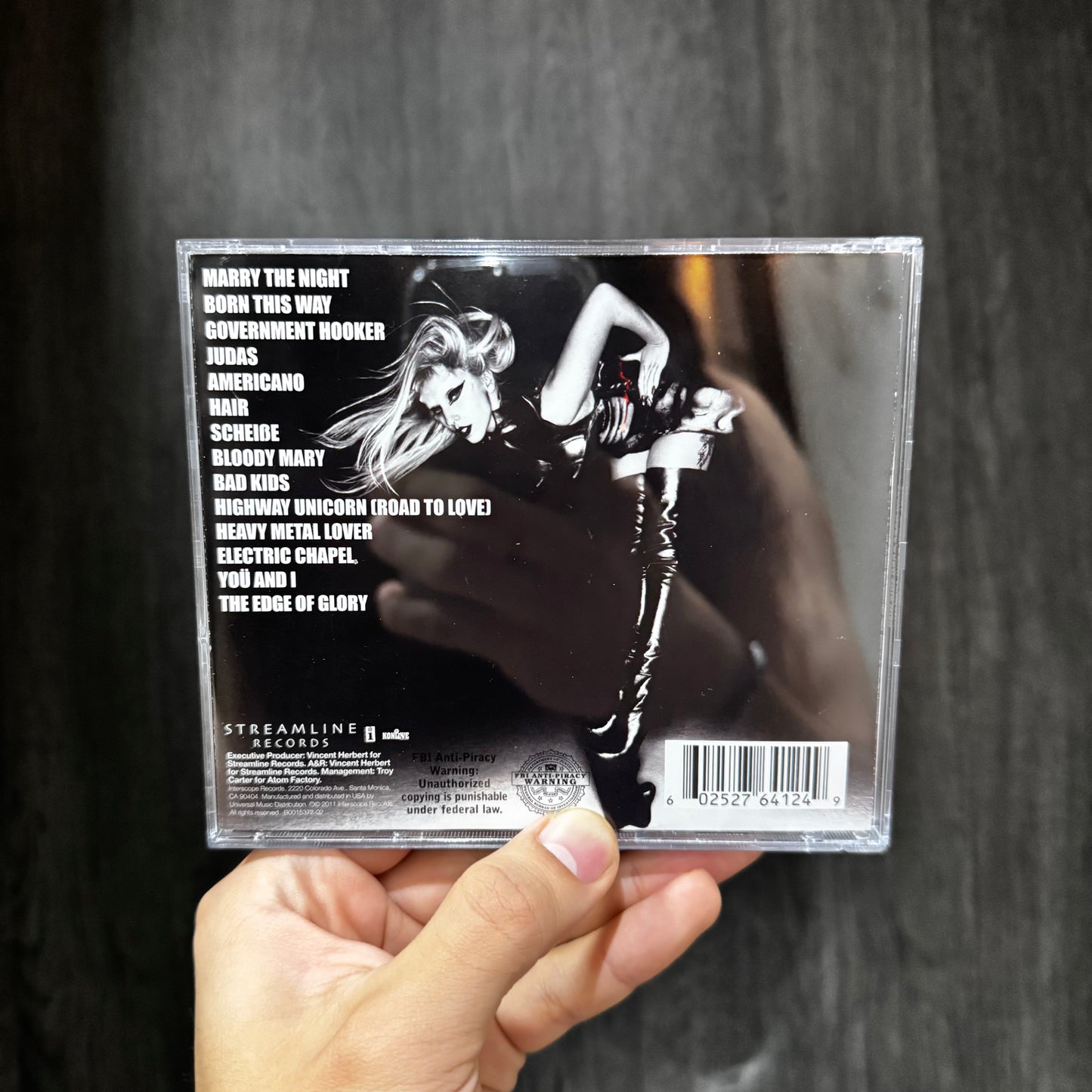 LADY GAGA - BORN THIS WAY CD USADO