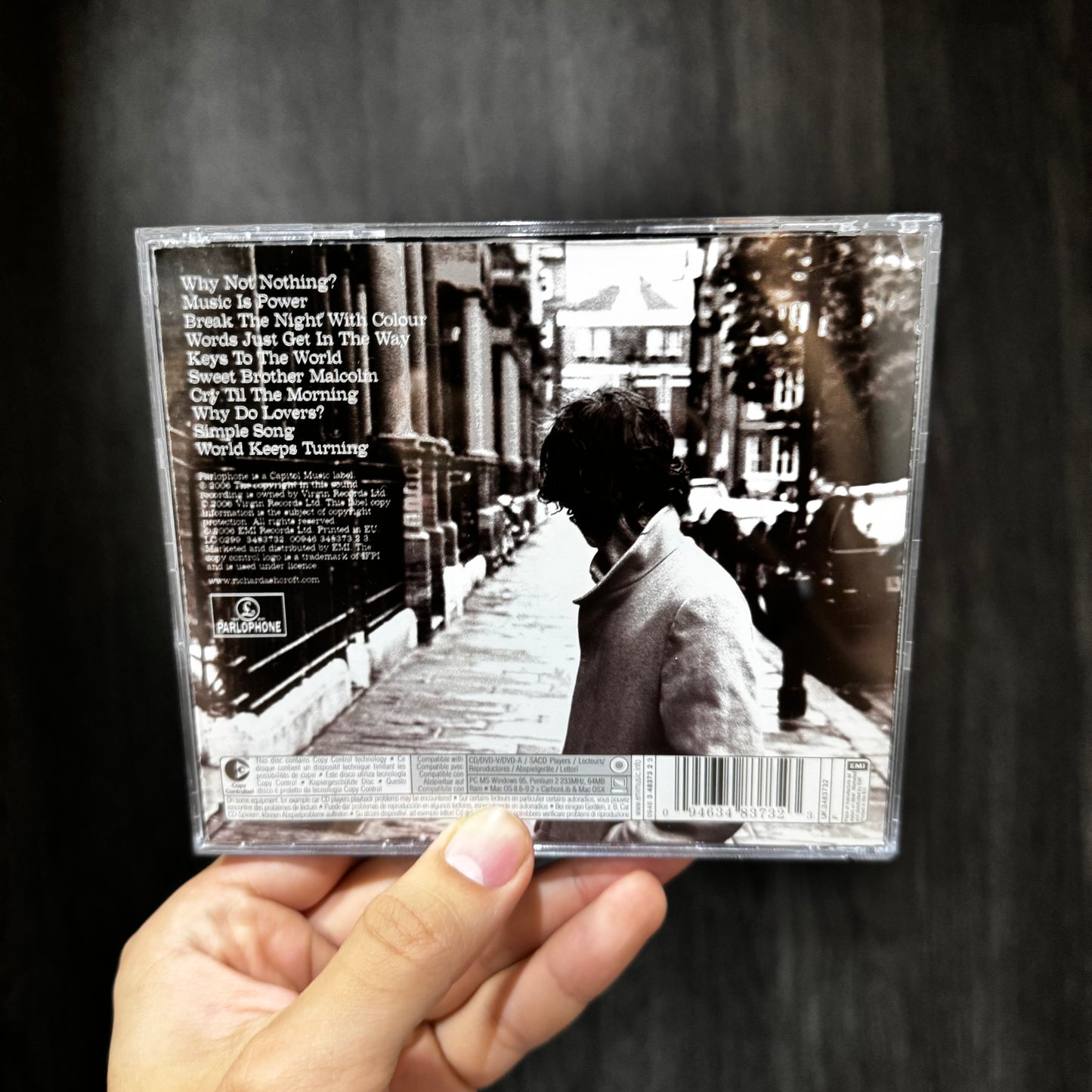 RICHARD ASHCROFT - KEYS TO THE WORLD CD USADO