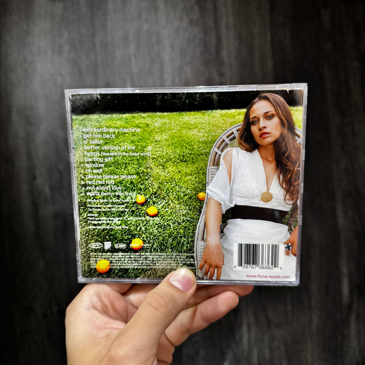 FIONA APPLE - EXTRAORDINARY MACHINE CD USADO