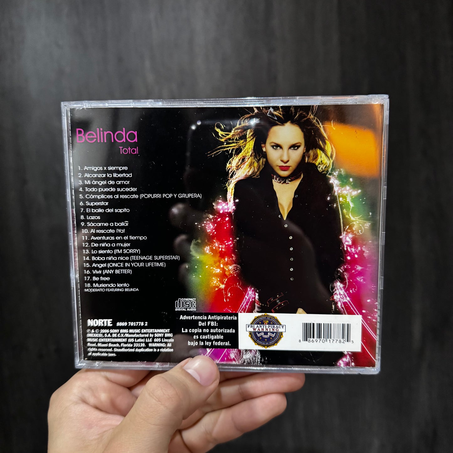 BELINDA - TOTAL CD USADO (GRANDES EXITOS)