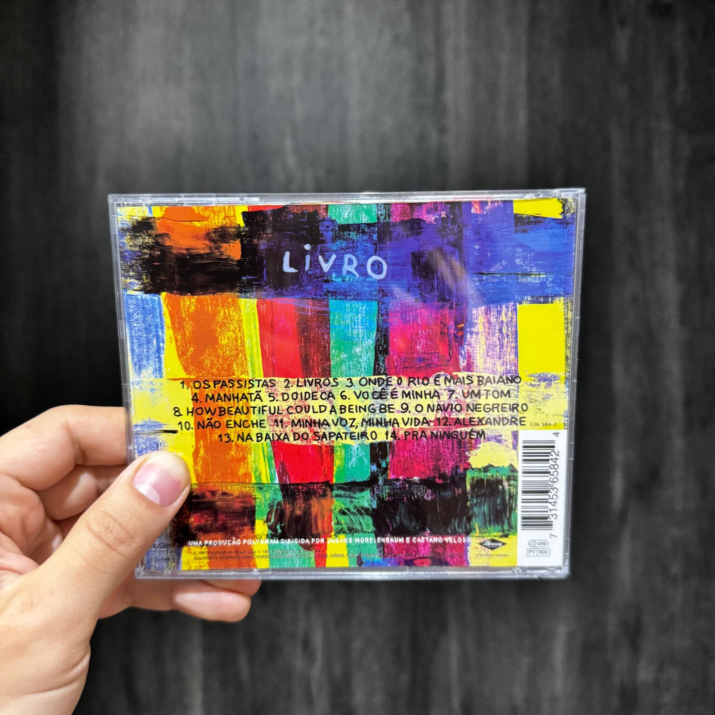 CAETANO VELOSO - LIVRO CD USADO
