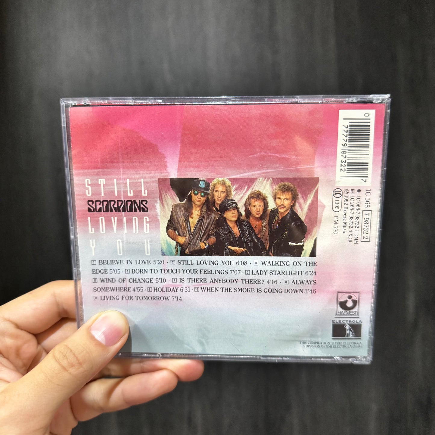 SCORPIONS - STILL LOVING YOU CD USADO