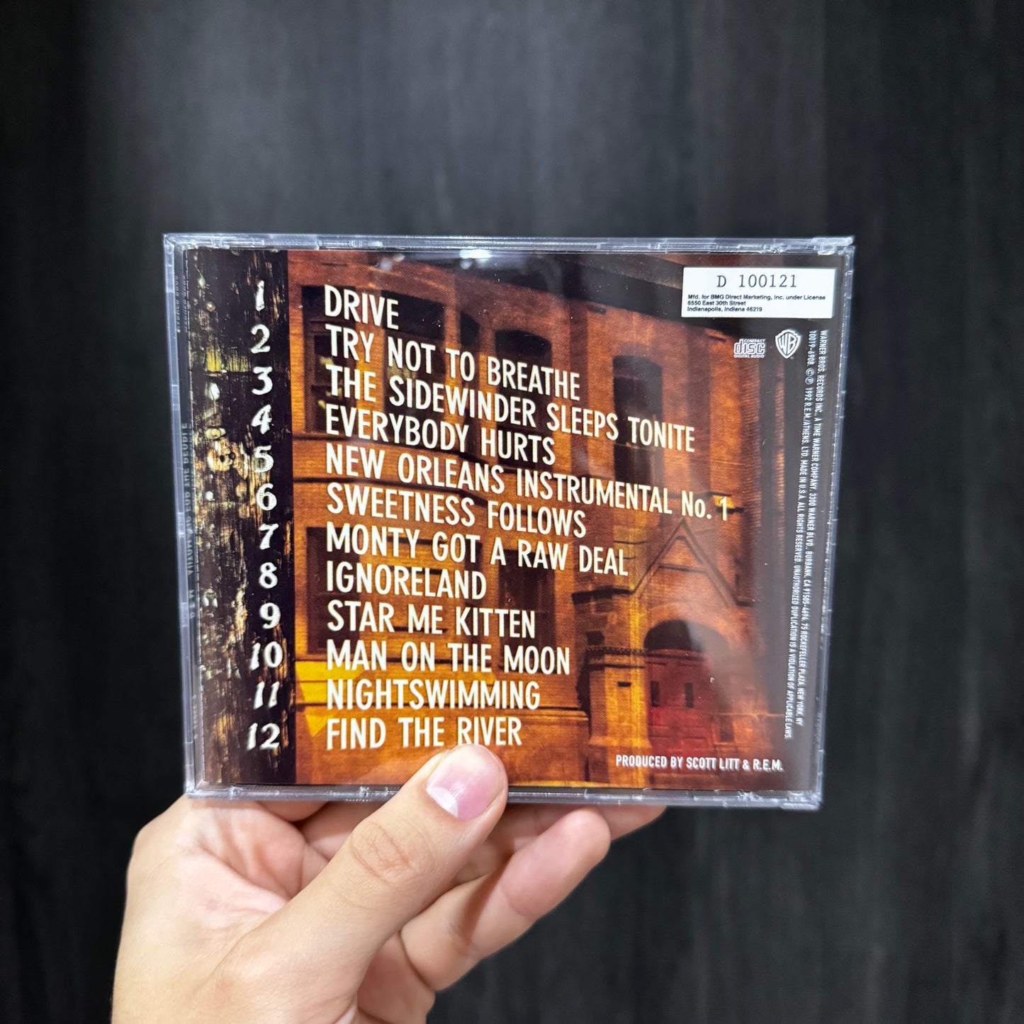 R.E.M - AUTOMATIC FOR THE PEOPLE CD USADO