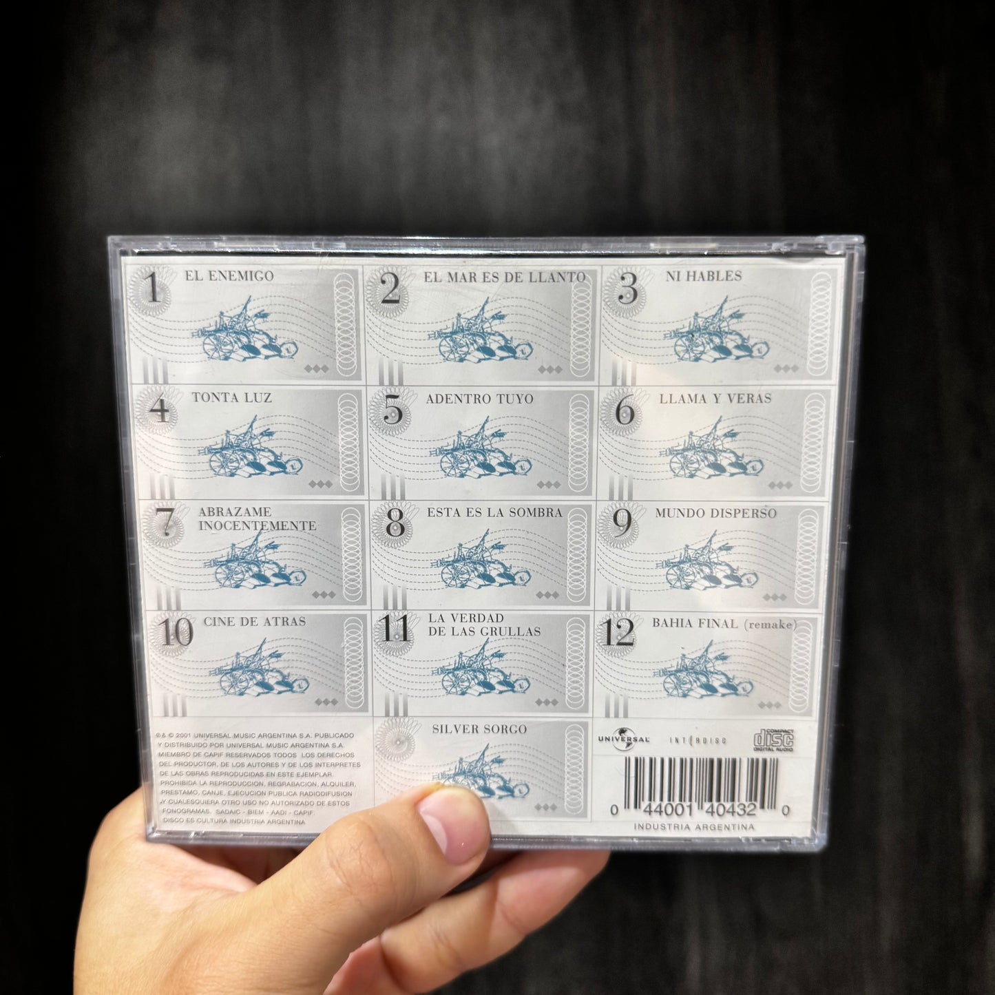LUIS ALBERTO SPINETTA - SILVER SORGO CD USADO