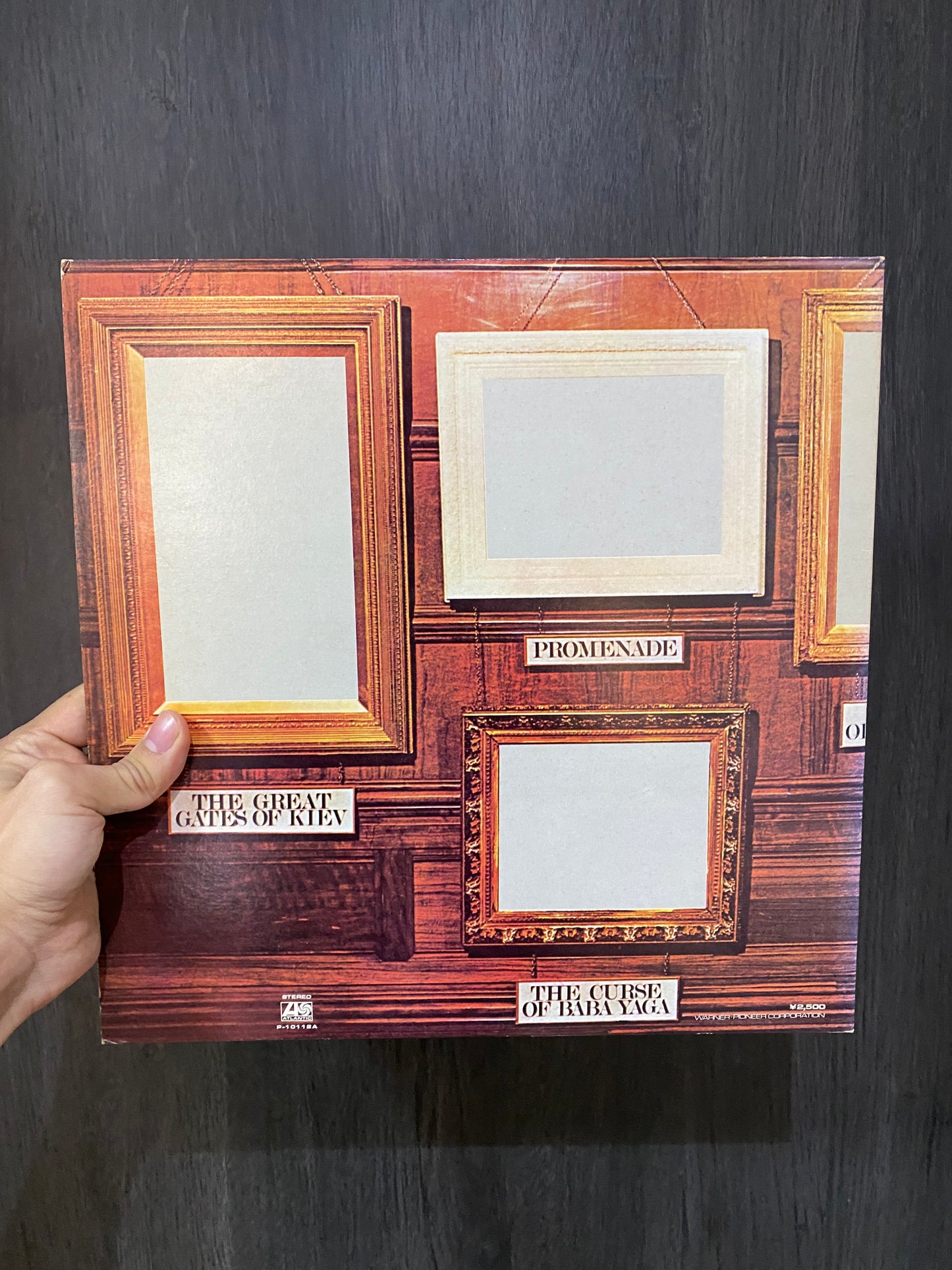 EMERSON, LAKE & PARLMER - PICTURES AT AN EXHIBITION. JAPON LP.