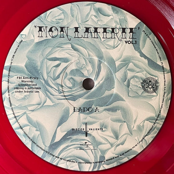 MON LAFERTE - VOL.1 LP COLOR TRANSLUCENT RED.