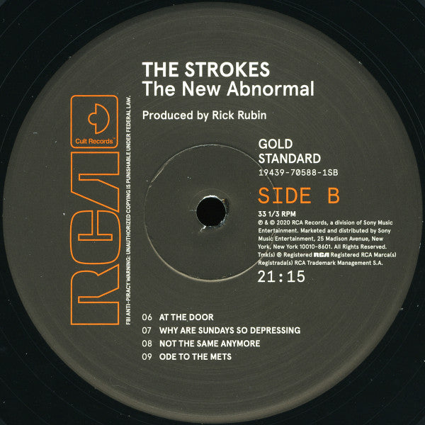 THE STROKES - THE NEW ABNORMAL LP VINILO