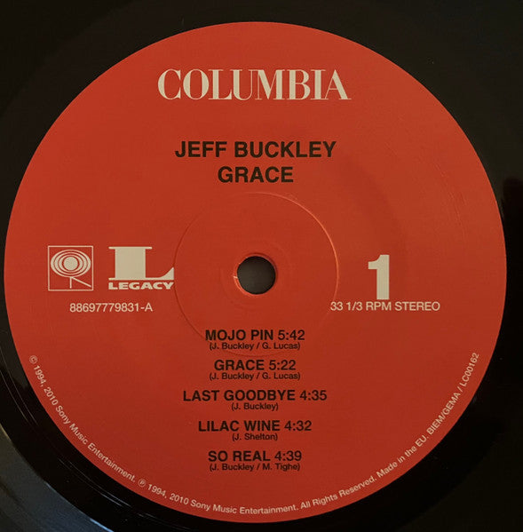 JEFF BUCKLEY - GRACE LP VINILO