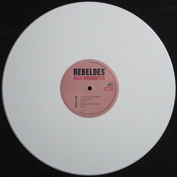 ALEX ANWANDTER - REBELDES LP VINILO EDICION LIMITADA COLOR BLANCO