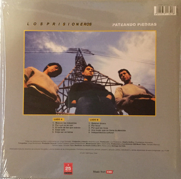LOS PRISIONEROS - PATEANDO PIEDRAS LP VINILO