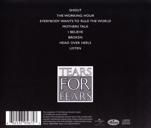 TEARS FOR FEARS - SONGS FROM THE BIG CHAIR CD NUEVO
