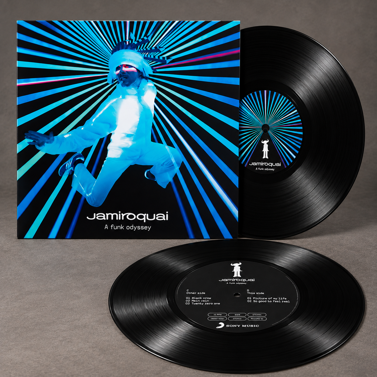 JAMIROQUAI - A FUNK ODYSSEY VINILO