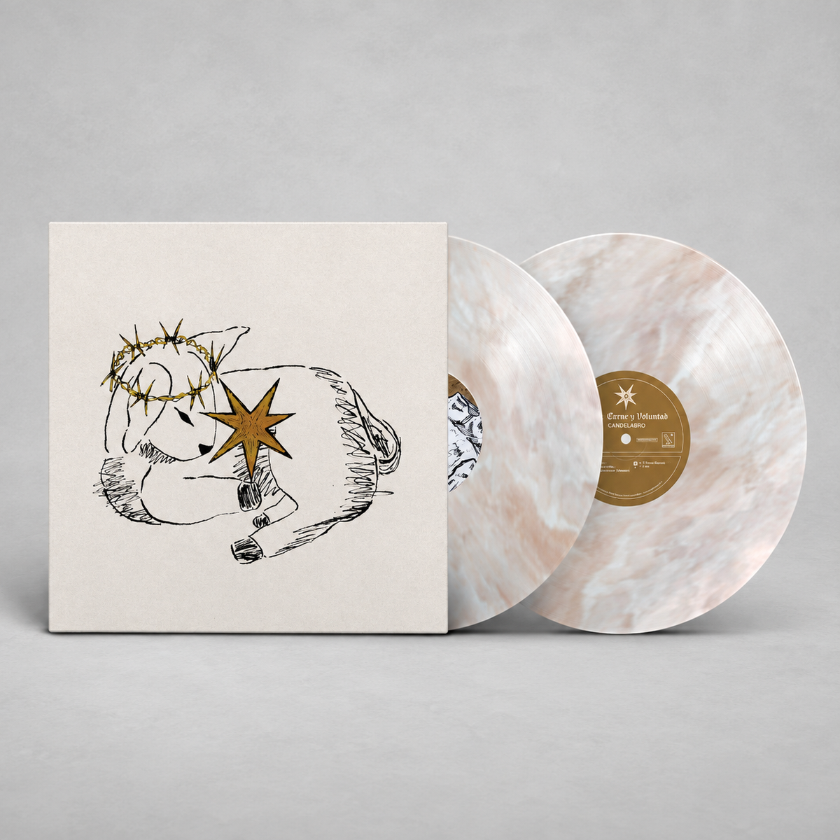 CANDELABRO - DESEO, CARNE Y VOLUNTAD 2LPs VINILO