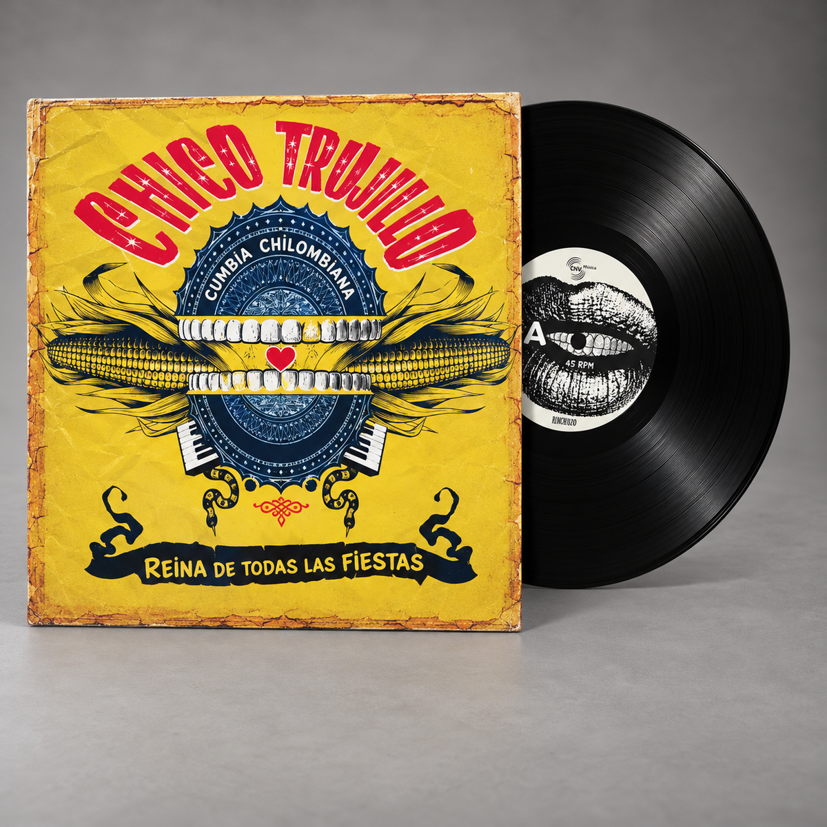 CHICO TRUJILLO - REINA DE TODAS LAS FIESTAS LP VINILO