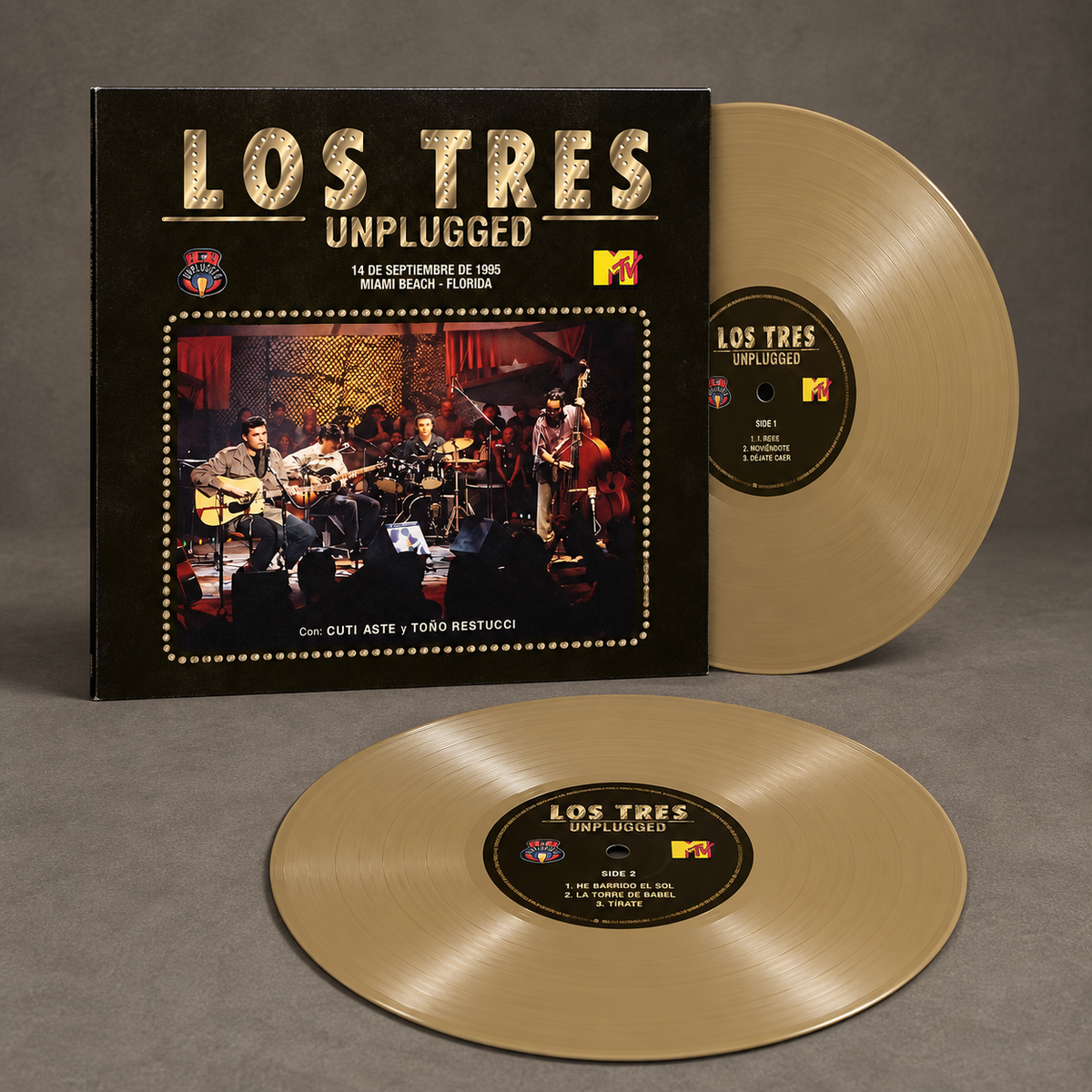 LOS TRES - MTV UNPLUGGED 30 ANIVERSARIO 2LPs LIMITED EDITION