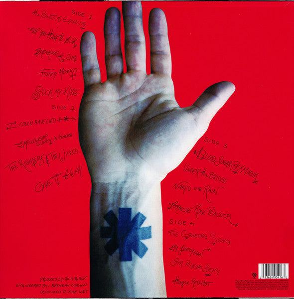 RED HOT CHILI PEPPERS - BLOOD, SUGAR, SEX, MAGIK 2LPs