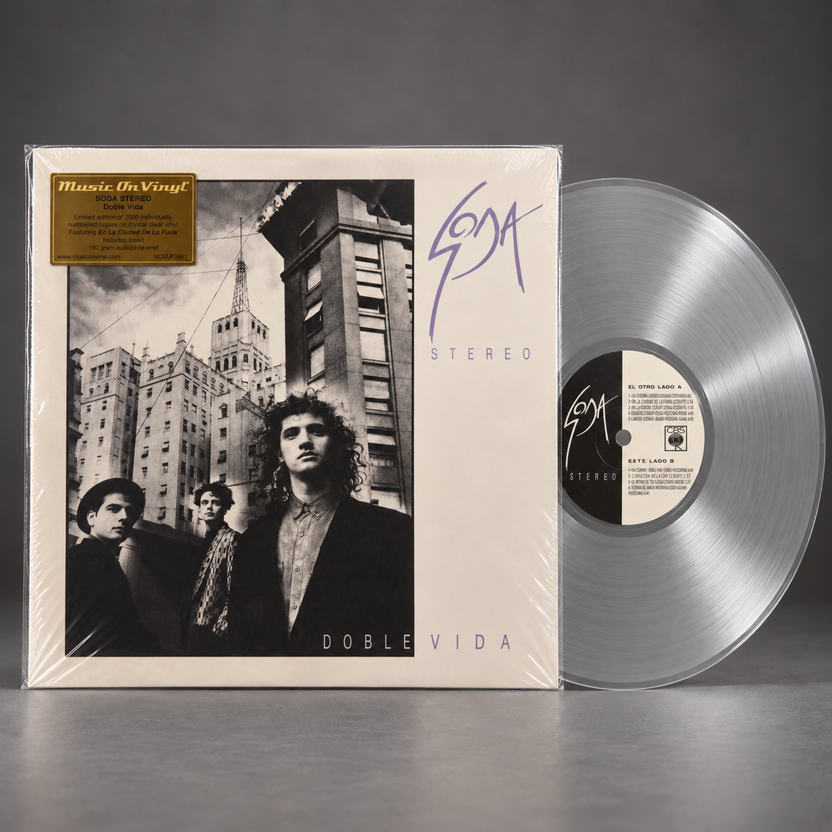 SODA STEREO - DOBLE VIDA (MUSIC ON VINYL) LIMITED EDITION