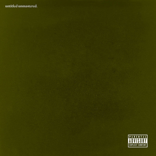 KENDRICK LAMAR - UNTITLED UNMASTERED LP VINILO