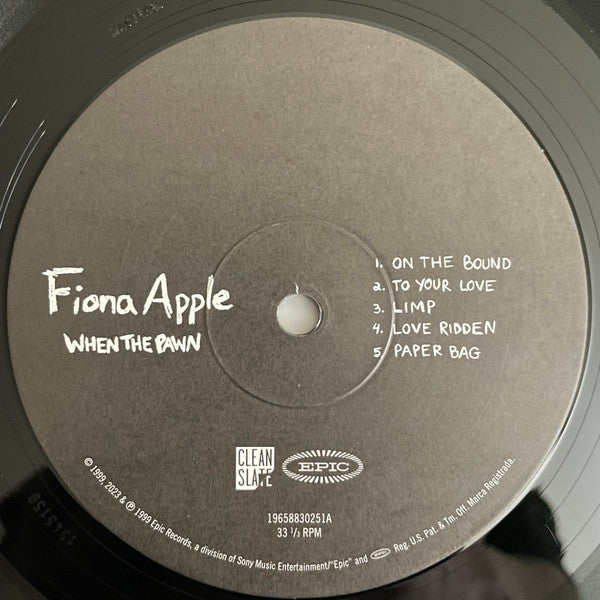 FIONA APPLE - WHEN THE PAWN... LP