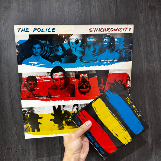 THE POLICE - SYNCHRONICITY + SINGLE 7" LP VINILO DE EPOCA