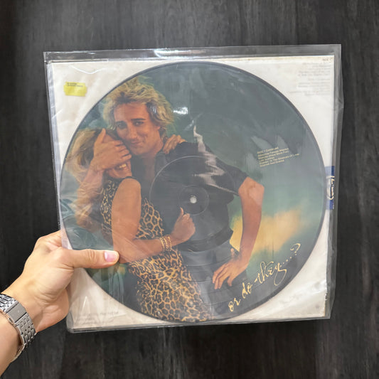 ROD STEWART - BLONDES HAVE MORE FUN PICTURE DISC LP DE EPOCA