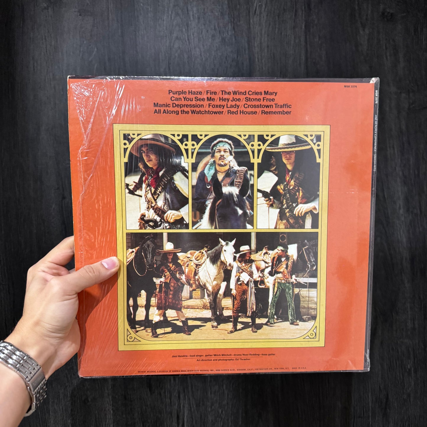 JIMI HENDRIX - SMASH HITS LP VINILO DE EPOCA