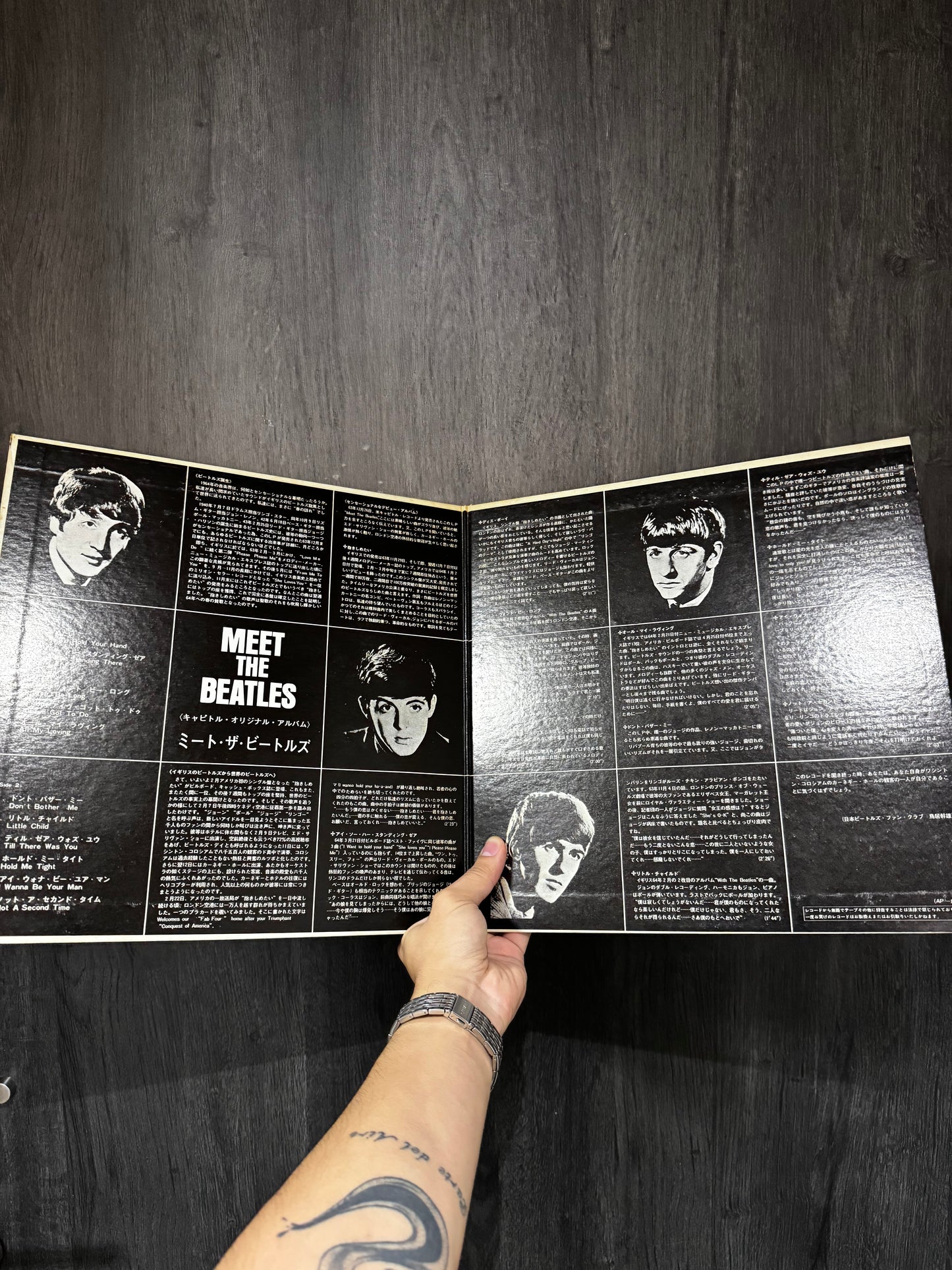 THE BEATLES - MEET THE BEATLES LP EDICION JAPONESA